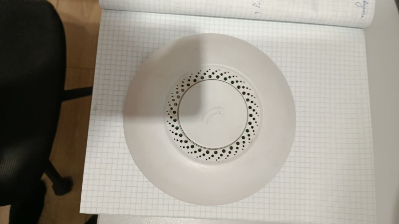 Рис. 9. Одна из используемых на объекте точек доступа MikroTik cAP